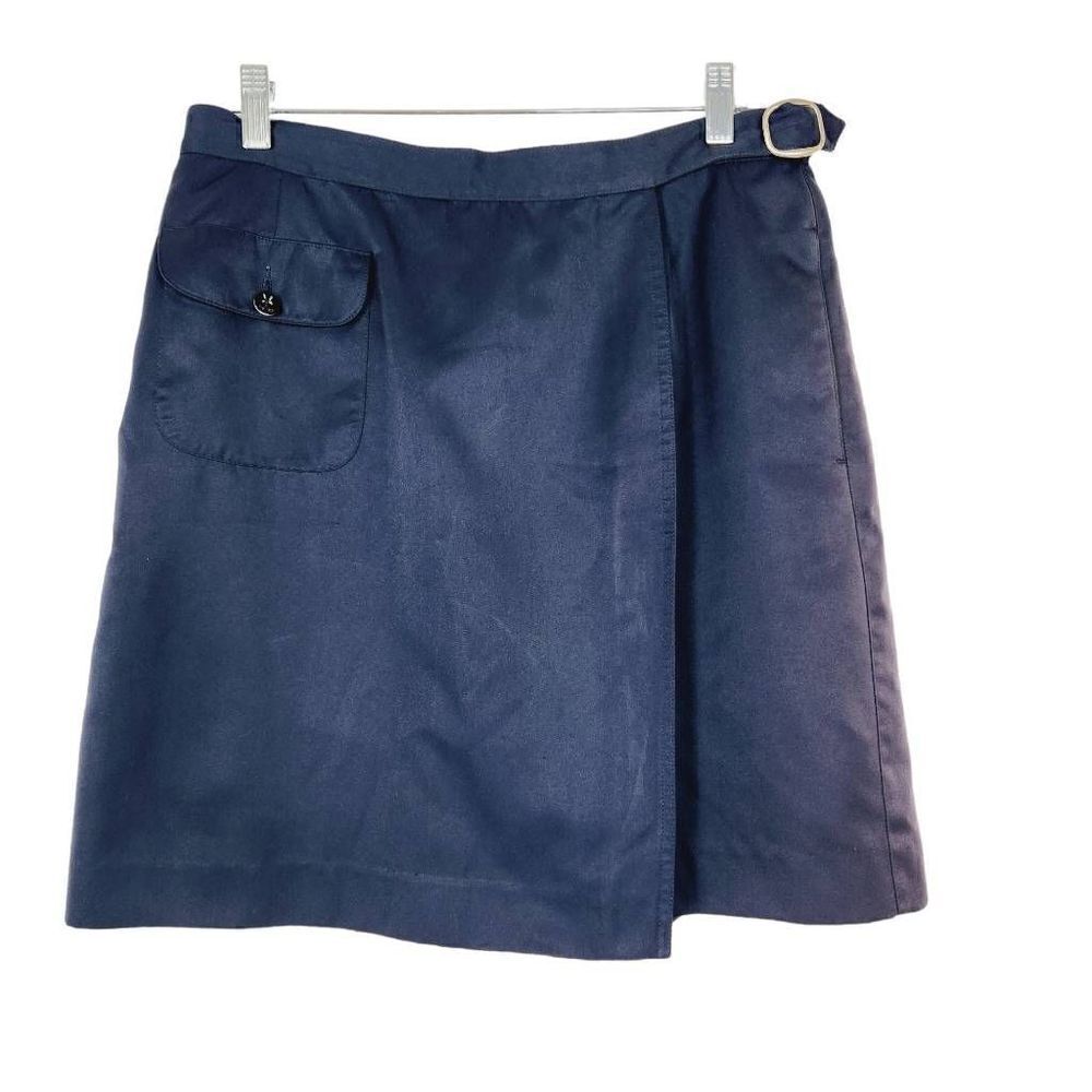 Liz Claiborne Liz golf navy wrap skort Size 12‎